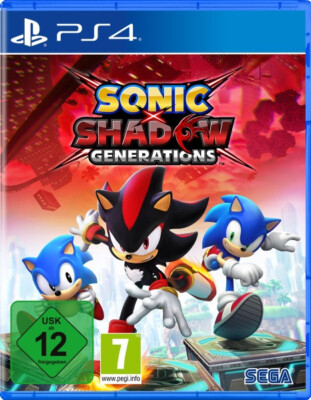 Sonic x Shadow Generations - PS4 PlayStation 4 (PS5 upg.) NEU OVP *Blitzversand