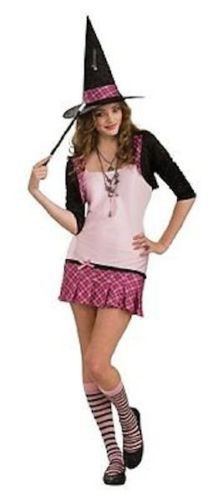 Charm School Witch Halloween Costume Pink Girls Junior Tween Size MEDIUM 2-4 NWT - Picture 1 of 1