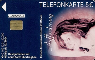 DEUTSCHLAND - Aufforderung - Smartcard 6 DM - Auflage 30000 ex