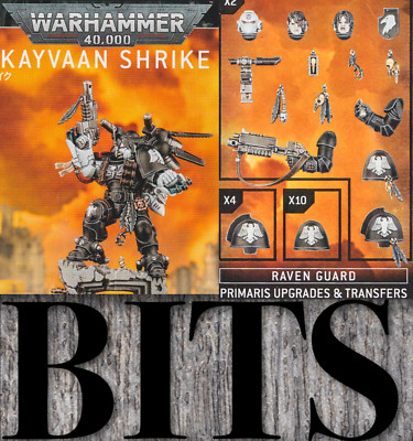 Warhammer 40K Primaris Space Marine KAYVAAN SHRIKE RAVEN GUARD UPGRADE Bit BITS