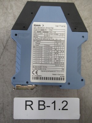 Knick VariTrans P 15000 F1 Normsignal-Trennverstärker