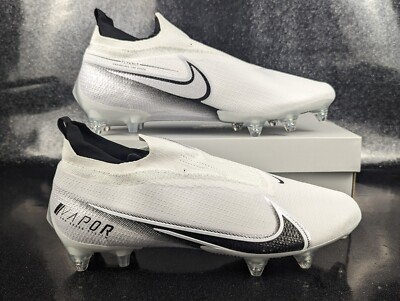 Nike Vapor Edge 360 Elite Football Cleats White Black Men display picture 3