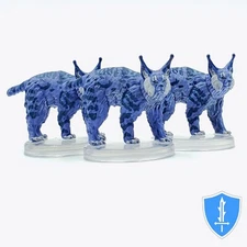 Giant Lynx x3 - Bigby Presents Glory of the Giants #14 D&D Icons of Realms