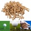 thumbnail 1 - 100Pcs Golf Tees Bamboo Tee Golf Swing Practice Training Accessory 42/54/70/83mm