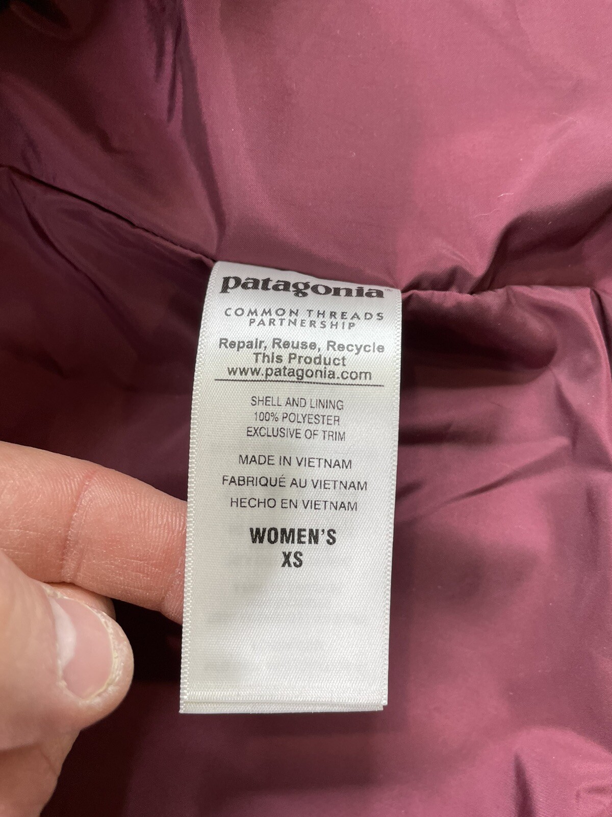 Fill Parka 28407 Hooded Jacket Size 