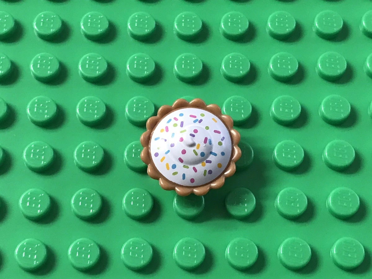 Lego Medium Nougat Pie with White Cream Filling and Sprinkles