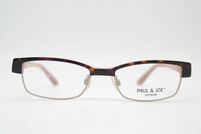 Brille PAUL & JOE SEAPORT SAGESSE 11 Braun Gold Eckig Brillengestell Neu