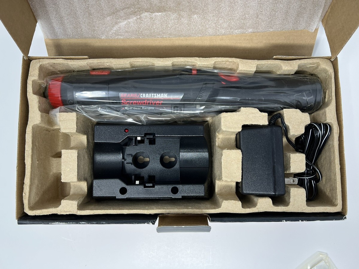 Vintage Sears Craftsman 3.6 Volt Cordless Screwdriver 9-11169 | eBay