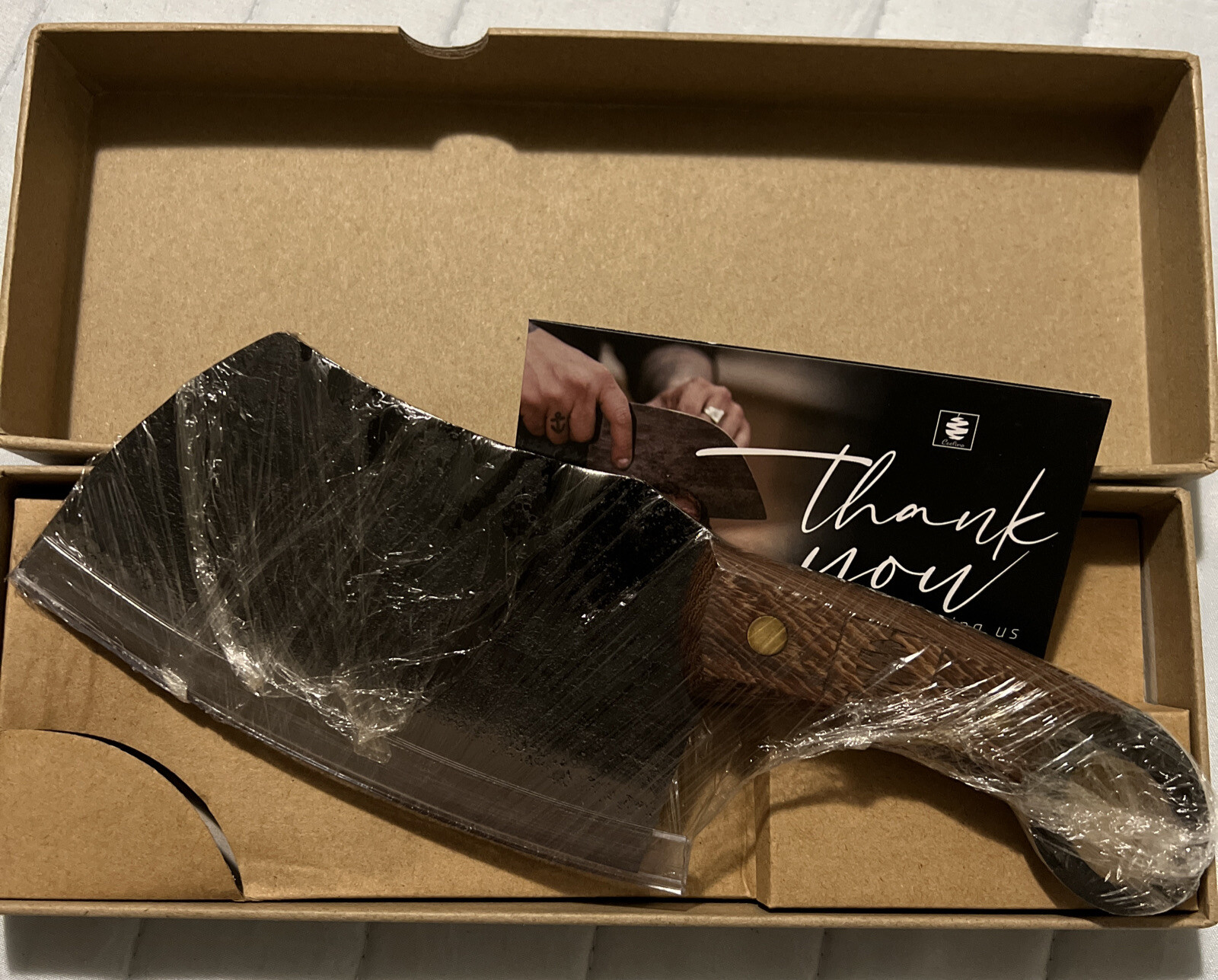 Coolina SURATU Chopping Cleaver Chef's Knife New In Box eBay