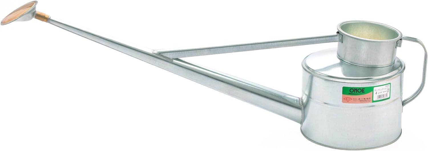 Onoe Seisakusho ONOE Galvanized Iron Watering Pot Fine water 4L Made in Japan  