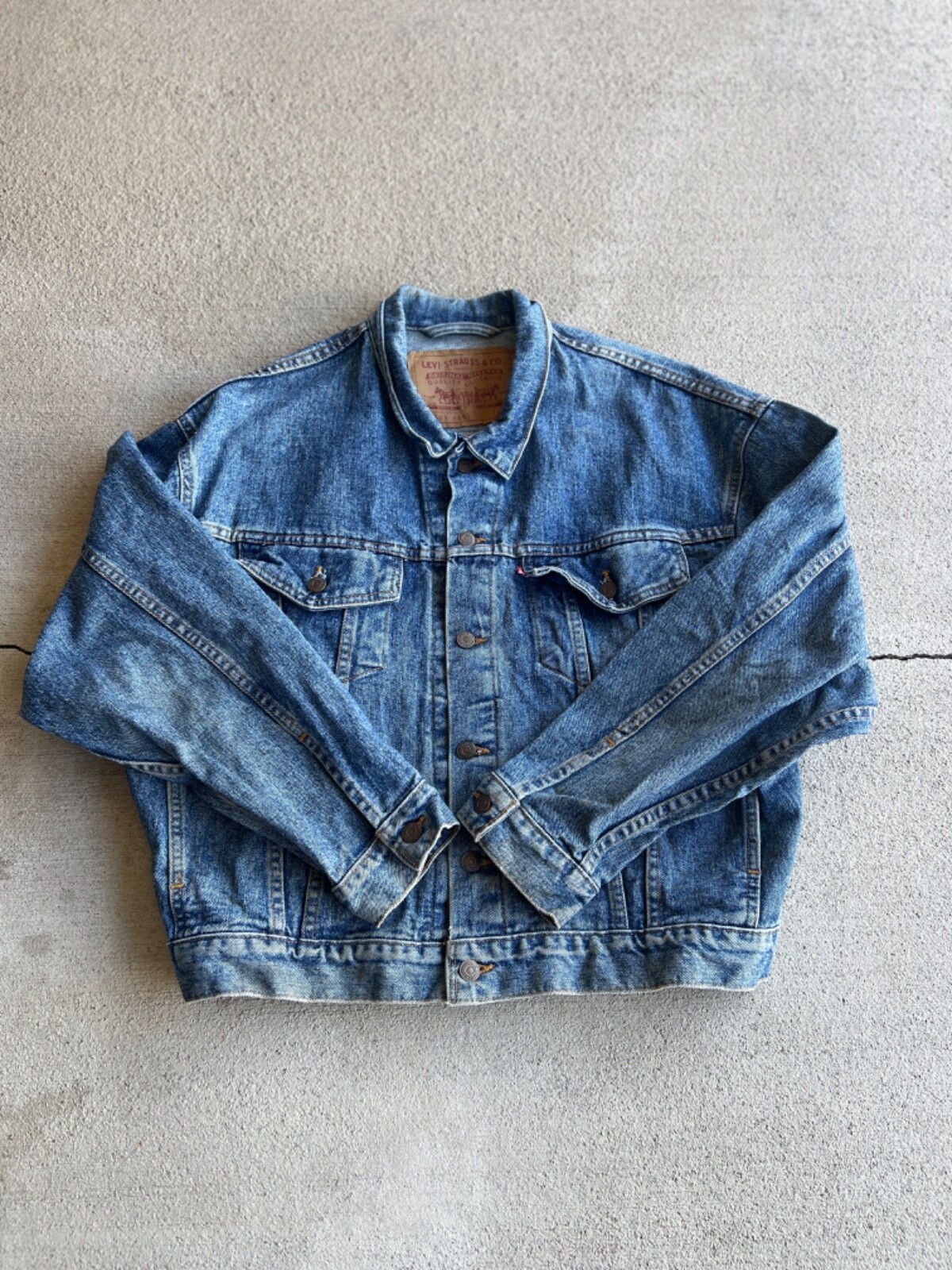 Levi's Trucker Denim Jacket Made In The USA