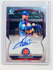 2023 Bowman Chrome Prospect Autographs #CPAASA Adan Sanchez Chicago Cubs