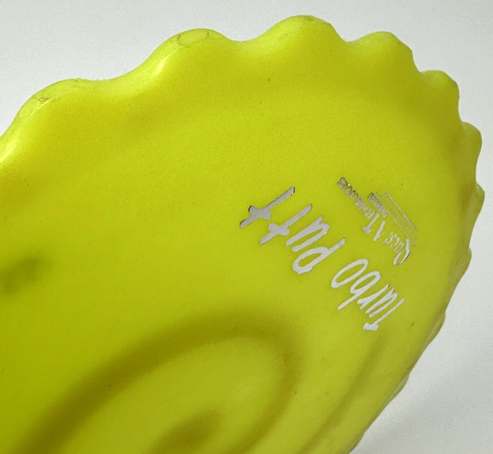 Quest Advanced Technologies Disc Golf Yellow Turbo Putt Scalloped Edge 158g Used - Image 4 of 4