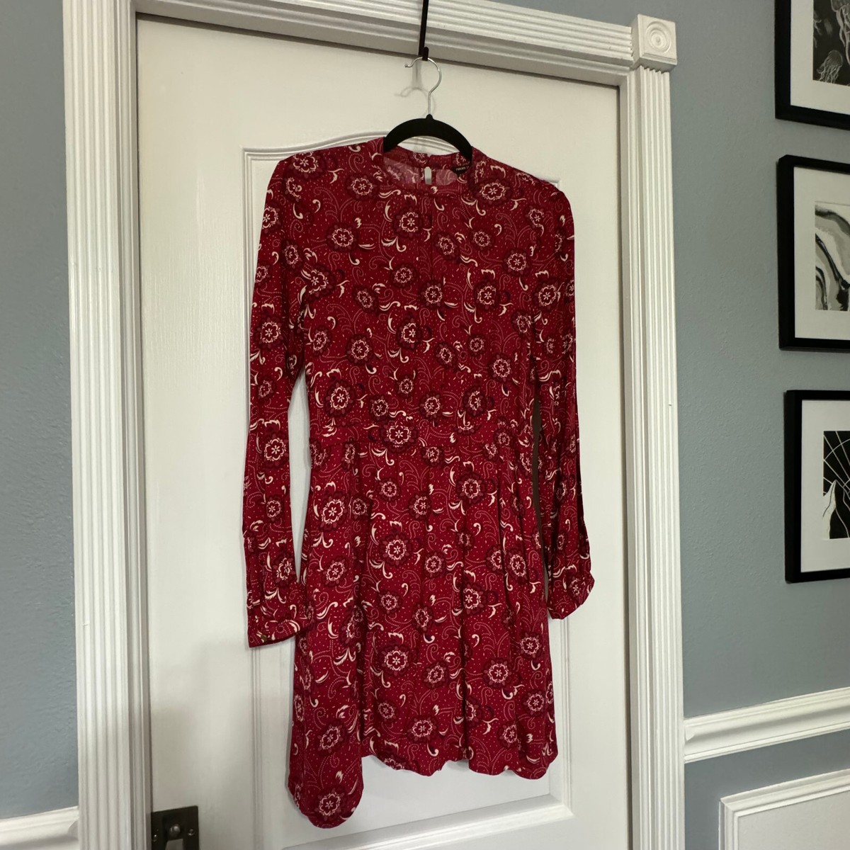 ワンピース Paisley Cotton Lace Long Dress Paisley Cotton Lace Long Dress（ワンピース）｜Her lip to（ハー