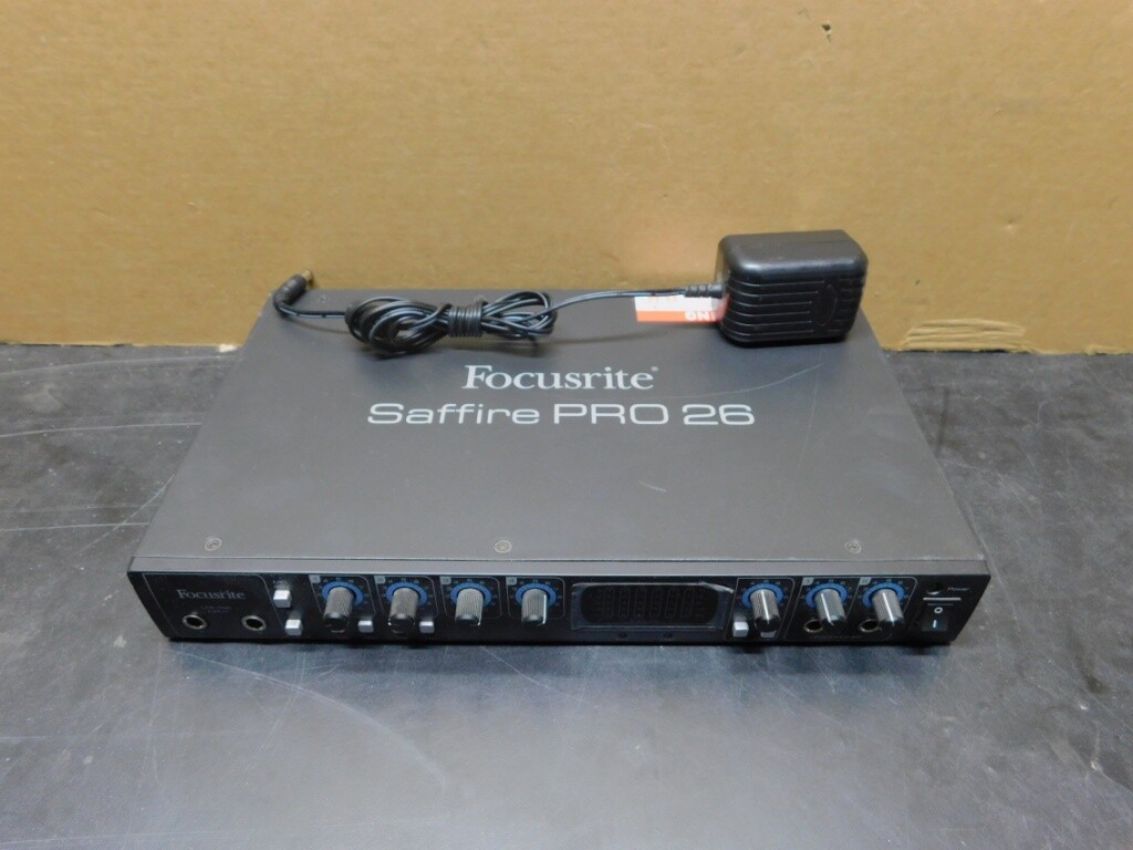 FOCUSRITE Saffire PRO 26 FireWire Audio Interface | eBay
