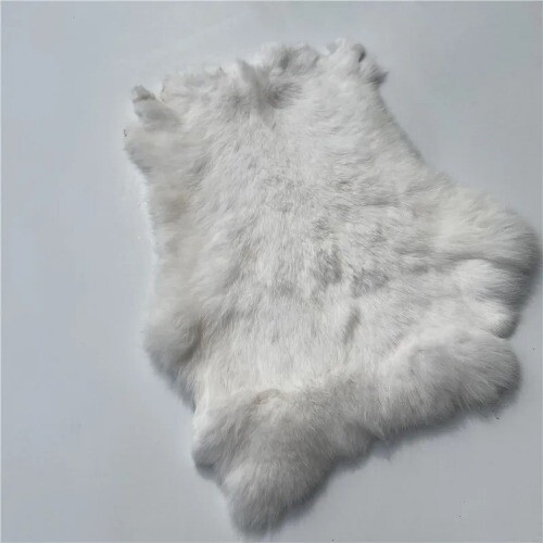 Natural Rabbit Fur DIY Apparel Sewing Fabric Fluffy Rabbit Fur Home Accessories - Bild 17 von 37