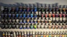 Citadel Wall Paint Rack, 20 paint slots -- sc...