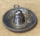 Vintage Hallmarked Large Sterling Mexico Sombero Charm — photo 3