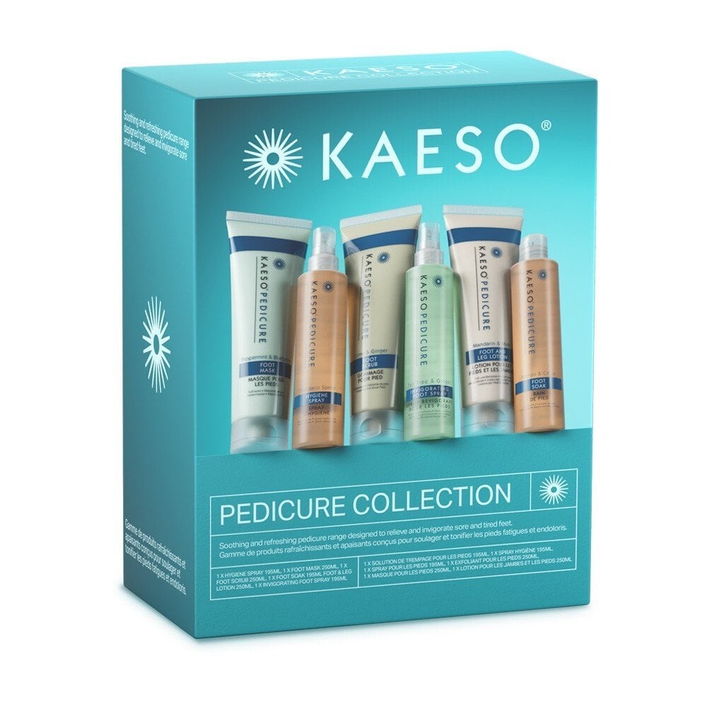 KAESO BEAUTY PEDICURE FOOT TREATMENT KIT GIFT SET- FREE P&P
