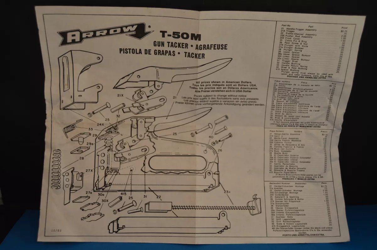 Staple diagram outlet
