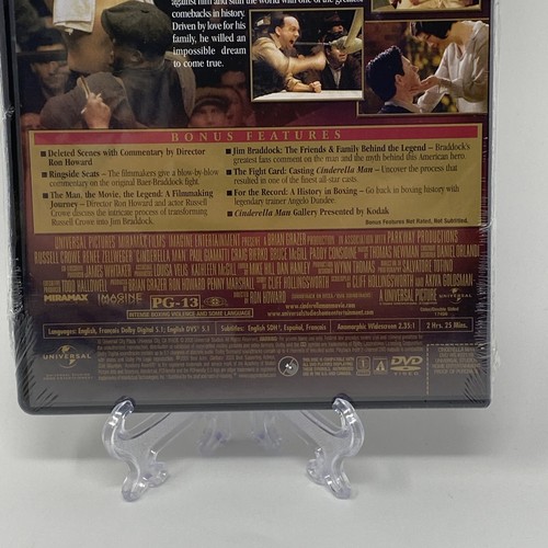 Cinderella Man (Widescreen Edition) NIB Russel Crow DVD - Foto 4 di 9