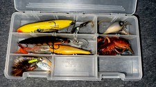 Fishing Hooks And Fish Bait With Containers And Travel Fishing Box .