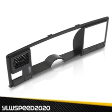 Fit For 88-94 Chevy Silverado Gmc Sierra Truck Speedometer Dash Bezel Trim Black