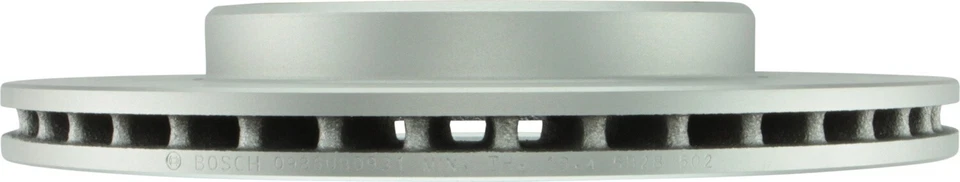 Rotor de freno de disco delantero para Mercedes 560SL Bosch QuietCast 1986-1989 1987 1988 Foto 4 de 4