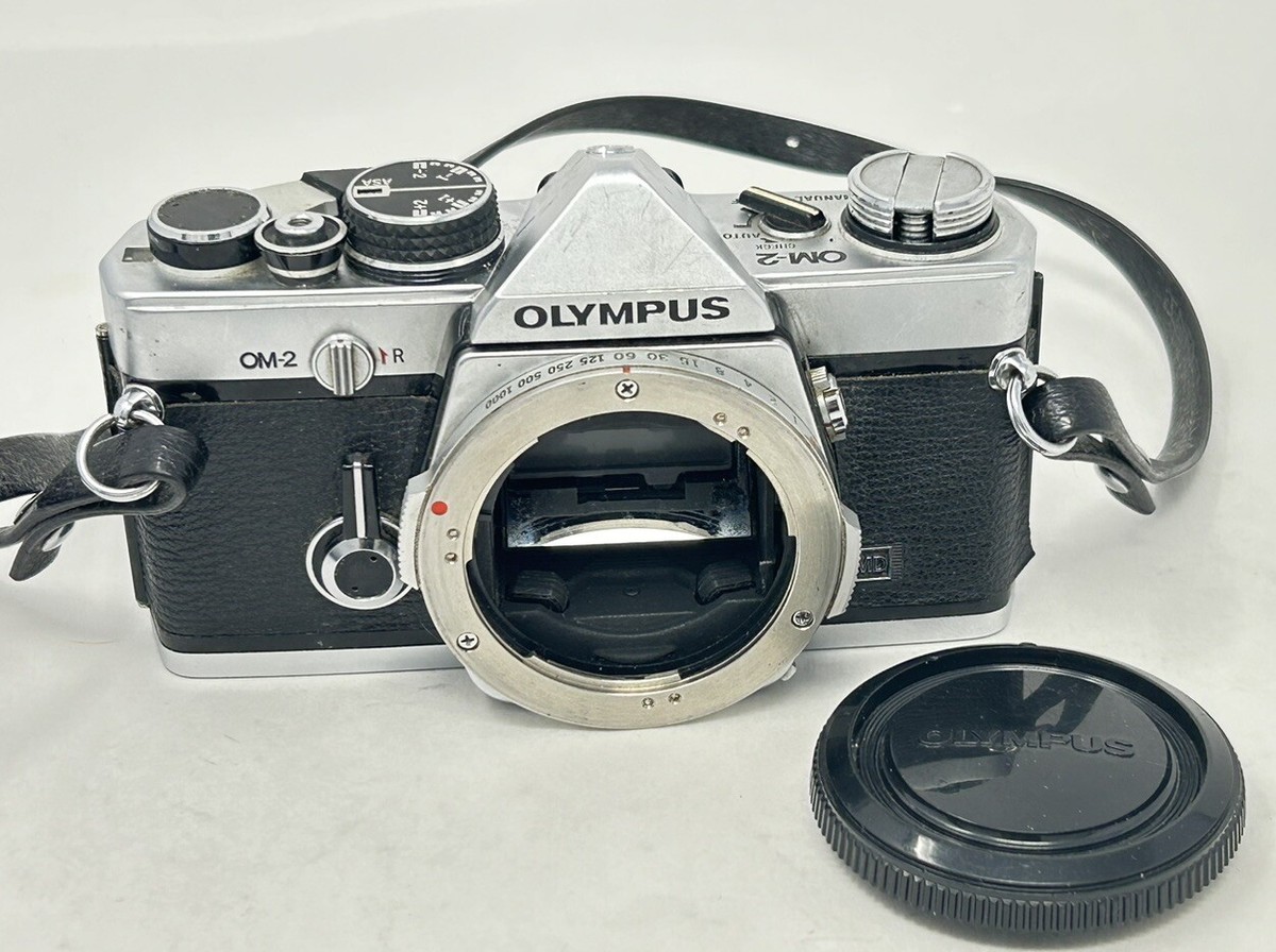★美品★ Olympus OM-2 Body シルバー OMマウント #1548 Olympus OM-2 Body Only With 1-1 Screen, Strap, Body Cap, Fresh