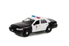 2001 FORD CROWN VICTORIA POLICE INTERCEPTOR 1/64 DIECAST CAR GREENLIGHT 44970