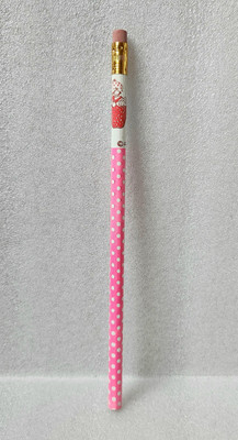 Sehr seltener Vintage 1980 Strawberry Shortcake Bleistift ungespitzt 