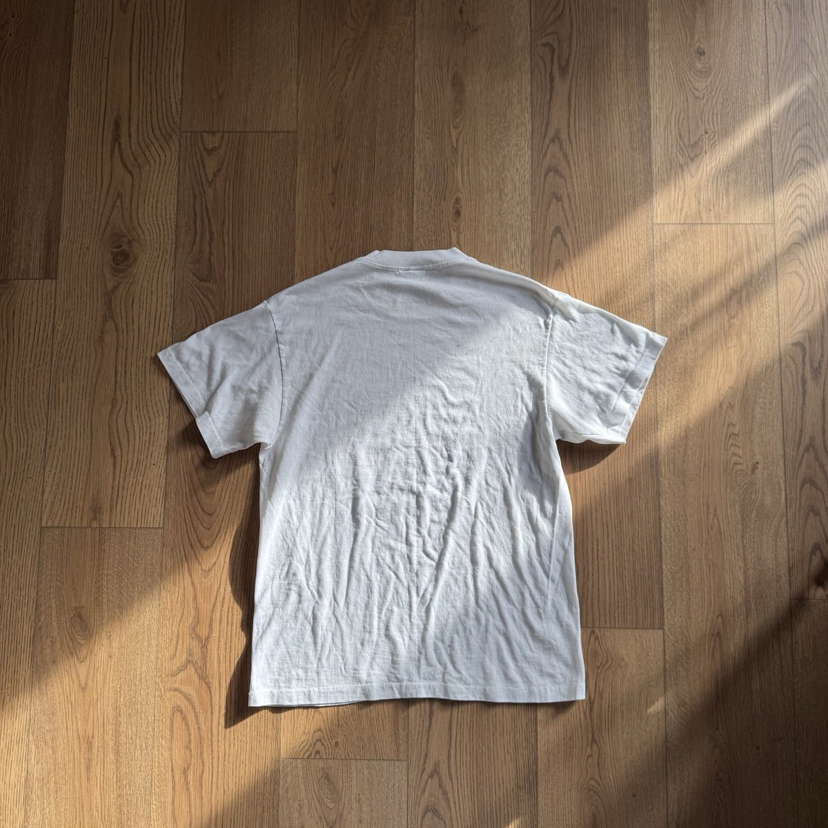 Vintage Funny Golf Graphic White Mens Medium Shirt 80s Humor
