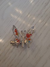 Butterfly Hairclip With Moving Wings