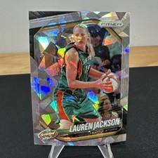 2025 Prizm WNBA Cracked Ice Prizm Lauren Jackson 91 Seattle Storm 3Q 