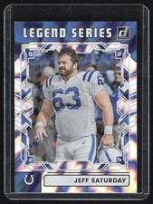 2025 Donruss #TLS-JSA Jeff Saturday The Legend Series