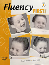 Fluency First: Workbook Grade 1 - Paperback Rasinski, Padak Like New