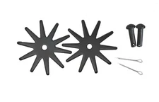 AJ Tack 2 1/8" 10 Point Rowel Package