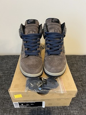 Nike Dunk High Premium Men s Size 9, 306968 003 Mid Fog