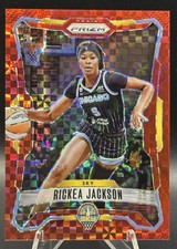 Panini 2026 WNBA Prizm Rickea Jackson Chicago Sky #72 Red Power /75 SP