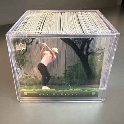 2026 Upper Deck Golf Max McGreevy T-8 Teebox Acetate Rare Case Hit