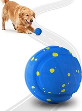 Self-Moving Interactive Dog Toy Ball 3 Modes Automatic Rolling, USB Rechargeable