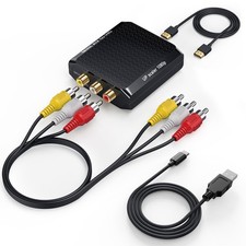 WENTER RCA to HDMI Converter with cable, Black