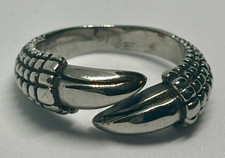 Drachenkralle Edelstahl Ring | Gothic Schuppe...