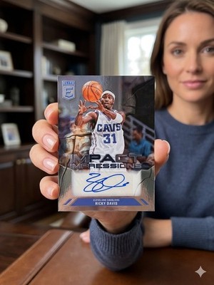 Ricky Davis 2023-24 Donruss Elite Impact Impressions #II-RDC Cavaliers Auto