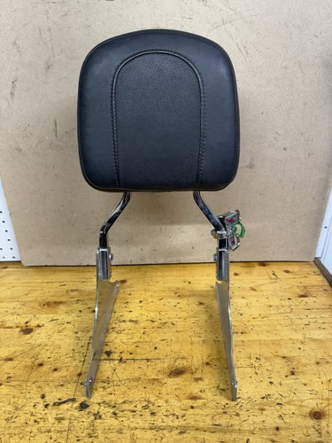 OEM Sissybar Backrest Harley Heritage Softail Fatboy Helmet Lock
