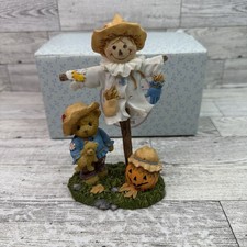 Cherished Teddies Stuffed Full Of Love For You Saundra Scarecrow 4023638 RARE 
