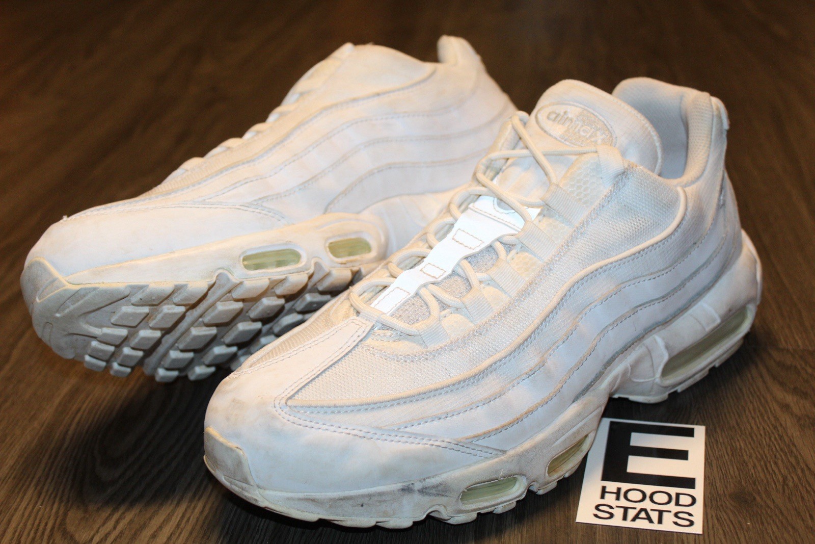 Nike Air Max 95 Triple White CT1268-100 Men’s Size 13 Sneakers thumbnail 3