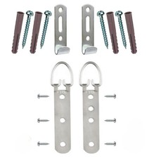 Picture Mirror Hangers Heavy Duty Large Frame Kit with Fittings for Hard Wall