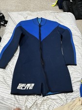 Sea Elite Medium/large long sleeve shorty wetsuit front zipper