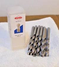 New Ruko Drill Bits 10x #O DIN 338  Typ N HSS=G 214900  Free Shipping